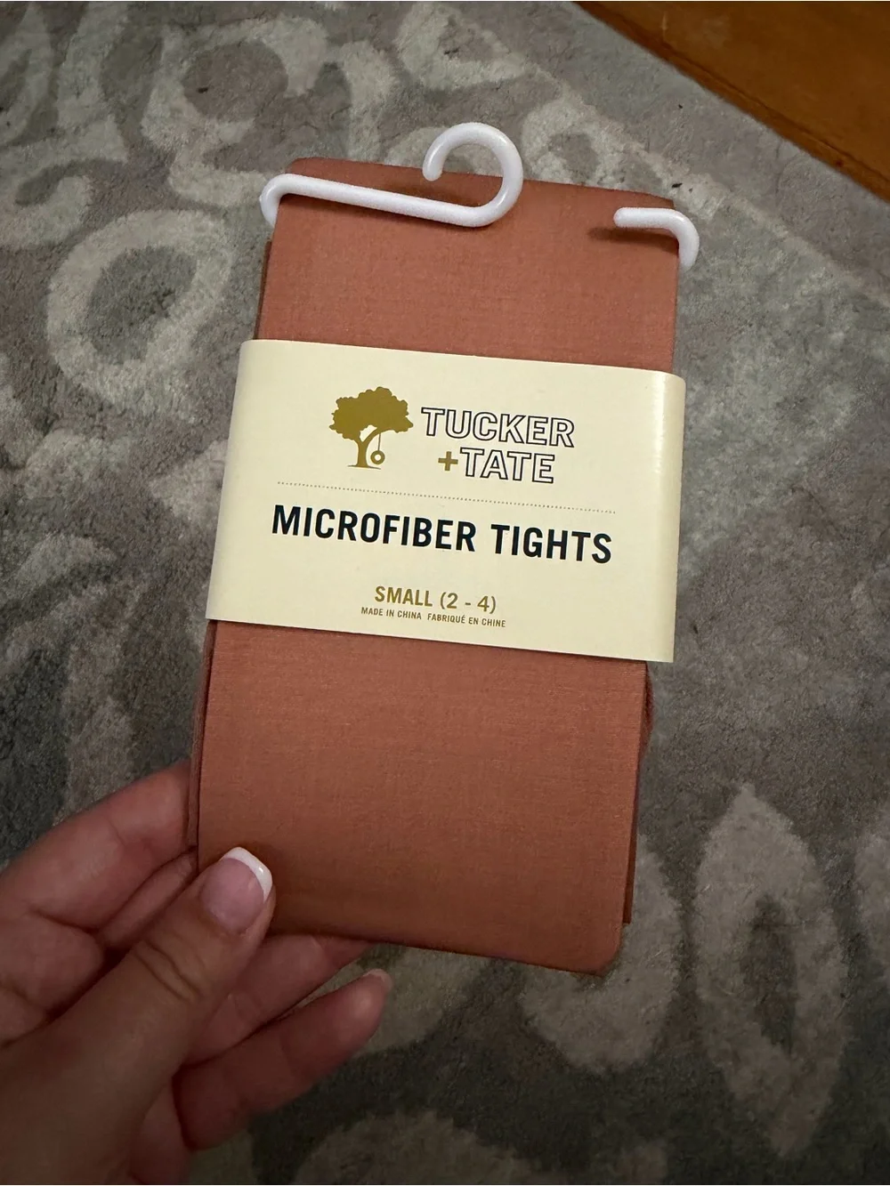 NEW Tucker + Tate Microfiber Tights - Small - Rust